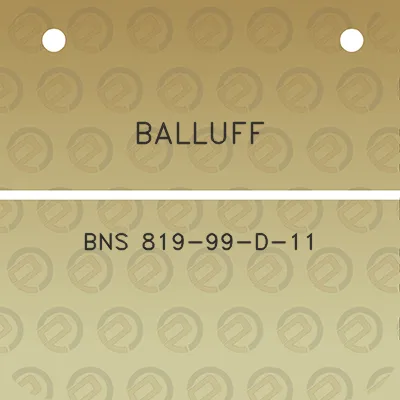 balluff-bns-819-99-d-11