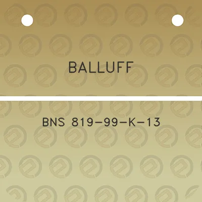 balluff-bns-819-99-k-13