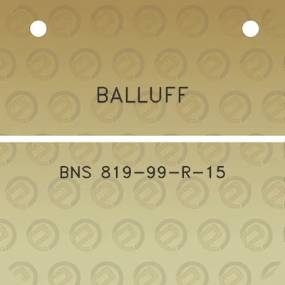 balluff-bns-819-99-r-15