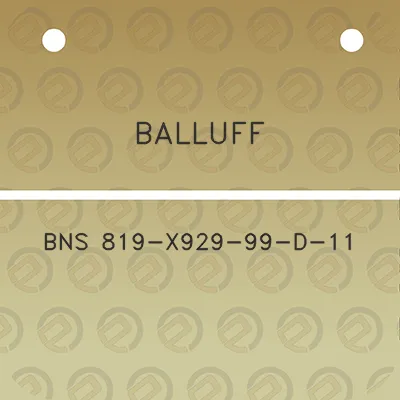 balluff-bns-819-x929-99-d-11