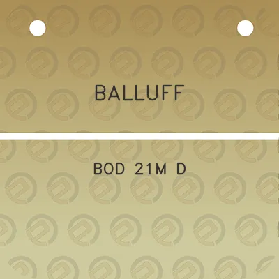 balluff-bod-21m-d