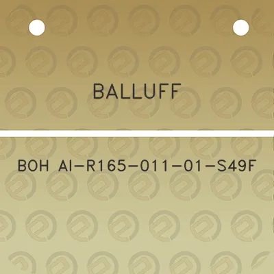 balluff-boh-ai-r165-011-01-s49f