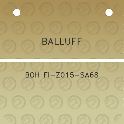 balluff-boh-fi-z015-sa68