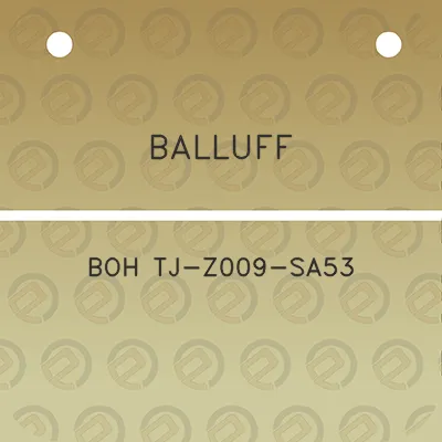 balluff-boh-tj-z009-sa53