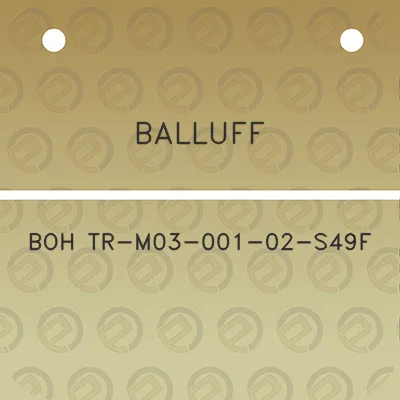 balluff-boh-tr-m03-001-02-s49f