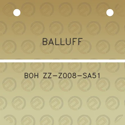 balluff-boh-zz-z008-sa51