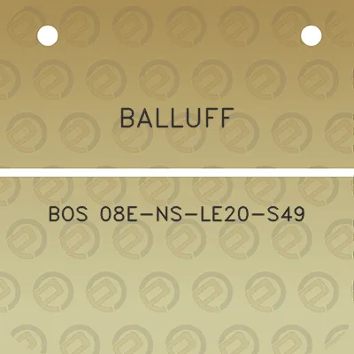 balluff-bos-08e-ns-le20-s49