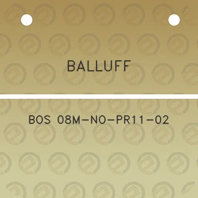 balluff-bos-08m-no-pr11-02