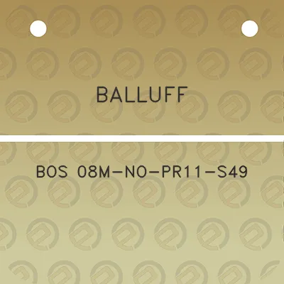 balluff-bos-08m-no-pr11-s49