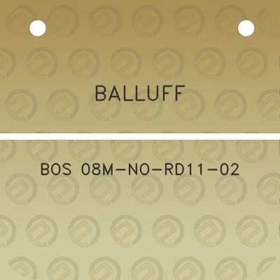 balluff-bos-08m-no-rd11-02