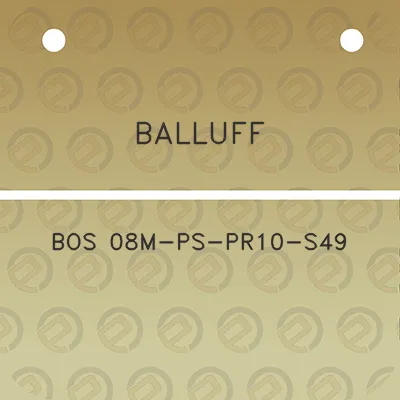 balluff-bos-08m-ps-pr10-s49