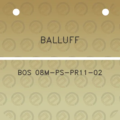 balluff-bos-08m-ps-pr11-02