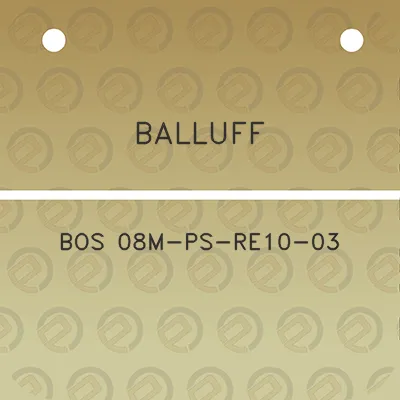 balluff-bos-08m-ps-re10-03