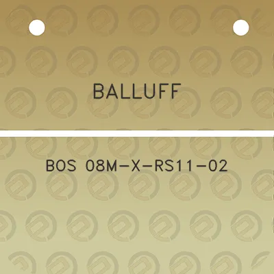 balluff-bos-08m-x-rs11-02