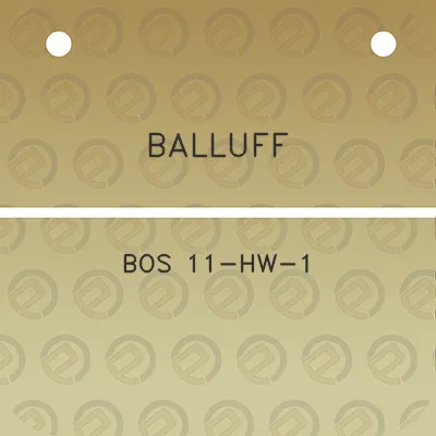 balluff-bos-11-hw-1