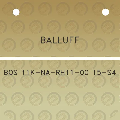 balluff-bos-11k-na-rh11-00-15-s4