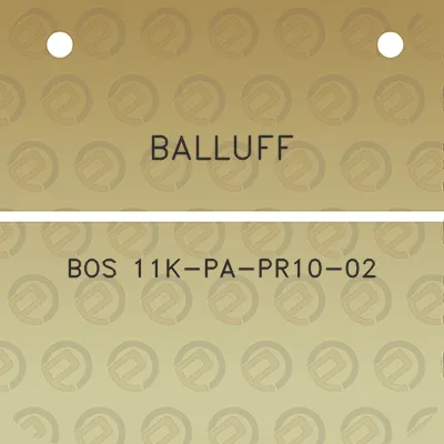 balluff-bos-11k-pa-pr10-02