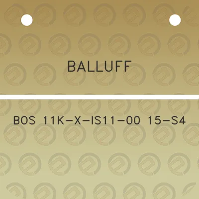 balluff-bos-11k-x-is11-00-15-s4