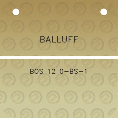 balluff-bos-12-0-bs-1