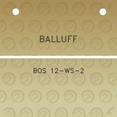 balluff-bos-12-ws-2