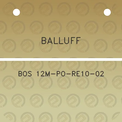 balluff-bos-12m-po-re10-02