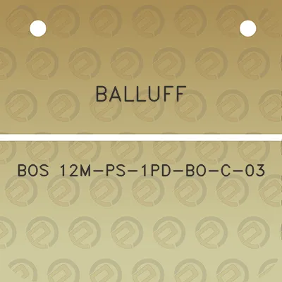 balluff-bos-12m-ps-1pd-bo-c-03