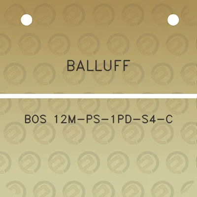 balluff-bos-12m-ps-1pd-s4-c