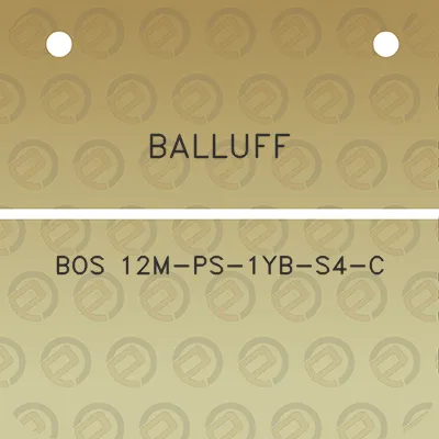 balluff-bos-12m-ps-1yb-s4-c