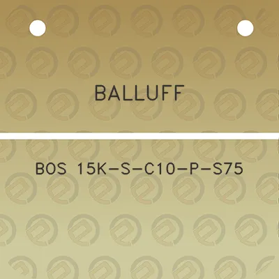 balluff-bos-15k-s-c10-p-s75