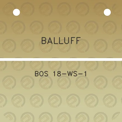 balluff-bos-18-ws-1