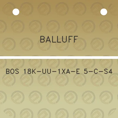 balluff-bos-18k-uu-1xa-e-5-c-s4