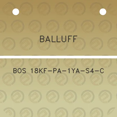 balluff-bos-18kf-pa-1ya-s4-c