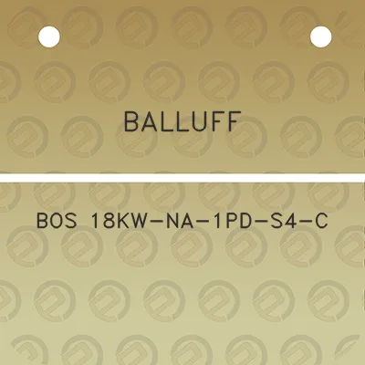 balluff-bos-18kw-na-1pd-s4-c