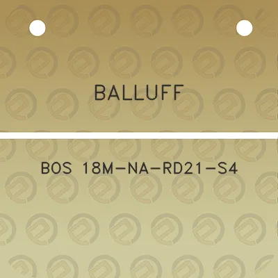 balluff-bos-18m-na-rd21-s4