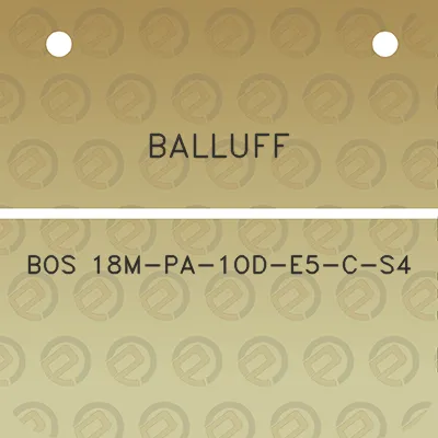 balluff-bos-18m-pa-1od-e5-c-s4