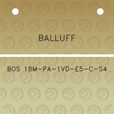 balluff-bos-18m-pa-1vd-e5-c-s4