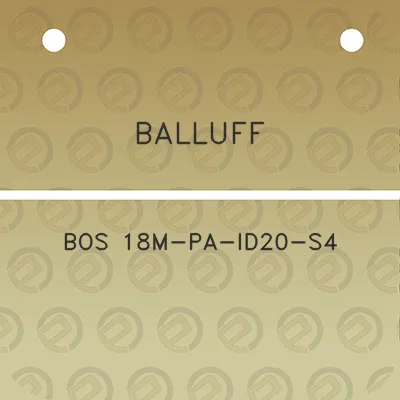 balluff-bos-18m-pa-id20-s4