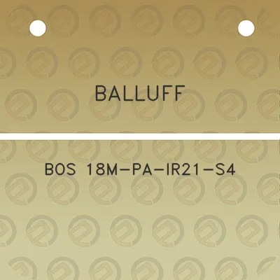 balluff-bos-18m-pa-ir21-s4