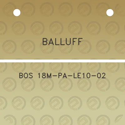 balluff-bos-18m-pa-le10-02