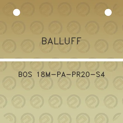 balluff-bos-18m-pa-pr20-s4