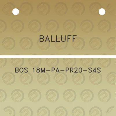 balluff-bos-18m-pa-pr20-s4s