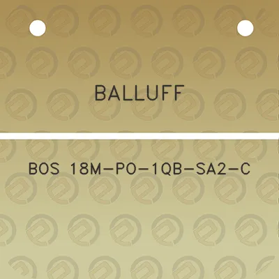 balluff-bos-18m-po-1qb-sa2-c