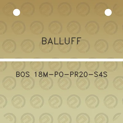 balluff-bos-18m-po-pr20-s4s