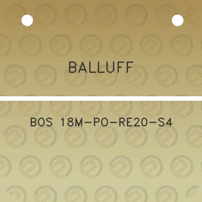 balluff-bos-18m-po-re20-s4