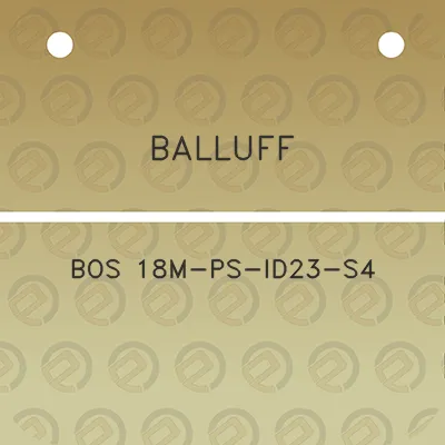 balluff-bos-18m-ps-id23-s4