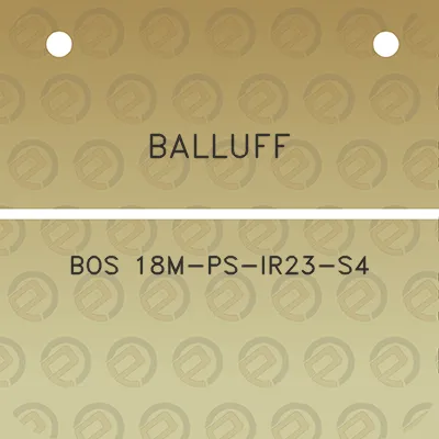 balluff-bos-18m-ps-ir23-s4