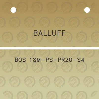 balluff-bos-18m-ps-pr20-s4