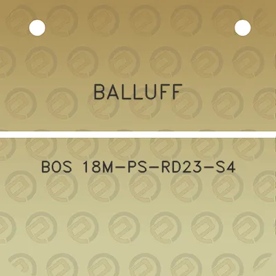 balluff-bos-18m-ps-rd23-s4