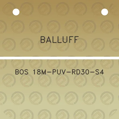 balluff-bos-18m-puv-rd30-s4