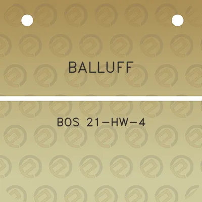 balluff-bos-21-hw-4